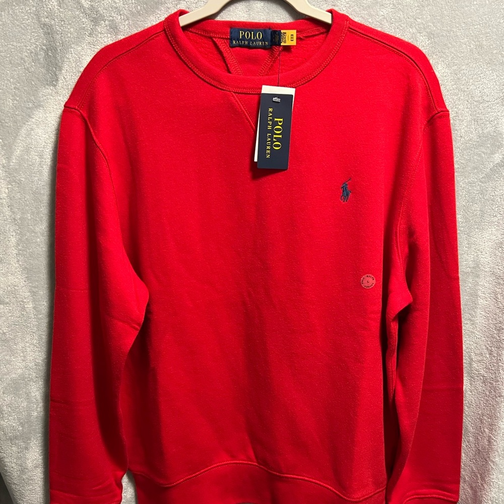 Red Polo RL SWEATSHIRT
